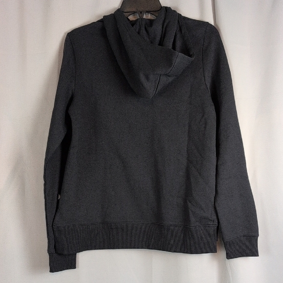 Reebok Black Hoodie with Pink Logo - Picture 3 of 5